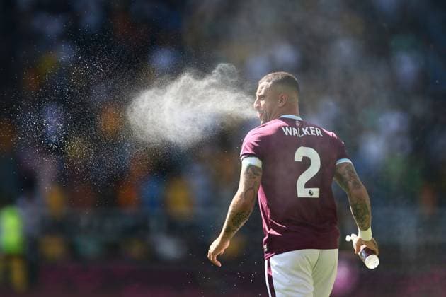Kyle Walker of Burnley Burnley v Wolverhampton Wanderers, Premier League, Football, Turf Moor, Burnley, UK - 24 May 2026Burnley Turf Moor United Kingdom EDITORIAL USE ONLY No use with unauthorised audio, video, data, fixture lists, club league logos or live services. Online in-match use limited to 120 images, no video emulation. No use in betting, games or single club league player publications.  Copyright: xPhilxOldham Shutterstockx 16889832h