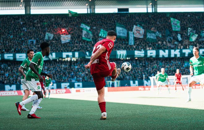 BERN, SWITZERLAND - MAI 24 : Theo Barbet of Stade Lausanne-Ouchy in action during the final Switzerland Cup match between FC Stade Lausanne-Ouchy v FC St-Gallen at Stadion Wankdorf Bern on Mai 24th, 2026 in Bern, Switzerland (Photo by Lara Tissières Press Photo)  Copyright: xLaraxTissièresx xSPPx Sportspressphoto_153946