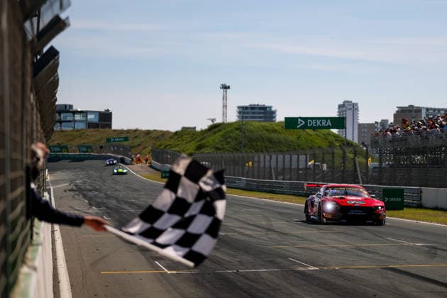 Sport Bilder des Tages ADAC GT Masters, 3. + 4. Rennen Zandvoort 2026 2 Ford Mustang GT3, Haupt Racing Team: Kiano Blum, Niklas Kalus - picture by Gruppe C Photography Zandvoort Circuit Park Zandvoort Noord-Holland Netherlands Copyright: xGruppexCxPhotographyx