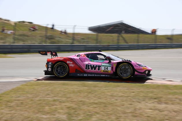 Winner Race 1 Saturday, 14 Matteo Cairoli ITA , Ferrari 296 GT3, Team Emil Frey Racing CHE NLD, Motorsport, DTM 2026, Race 3, Circuit Zandvoort, Zandvoort, Netherlands, 23 05 2026 NLD, Motorsport, DTM 2026, Race 3, Circuit Zandvoort, Zandvoort, Netherlands, 23 05 2026 Zandvoort Copyright: xEibner-Pressefoto JuergenxAugstx EP_JAT