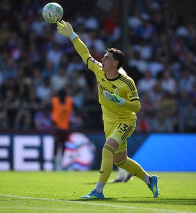 Crystal Palace v Arsenal Premier League Arsenal goal keeper Kepa Arrizabalaga during the Premier League match at Selhurst Park, London 24 05 2026 UK Newspapers OUT Copyright: xDanielxHamburyx FIL-23470-0065