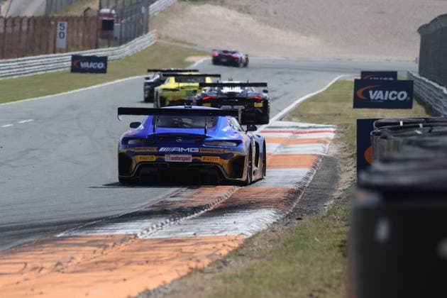 Rear view 80 Maro Engel GER , Mercedes AMG GT3, Team Mercedes AMG Team Ravenol GER NLD, Motorsport, DTM 2026, Race 3, Circuit Zandvoort, Zandvoort, Netherlands, 23 05 2026 NLD, Motorsport, DTM 2026, Race 3, Circuit Zandvoort, Zandvoort, Netherlands, 23 05 2026 Zandvoort Copyright: xEibner-Pressefoto JuergenxAugstx EP_JAT