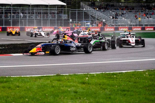 AUTO - F1 ACADEMY 2026 - MONTREAL 21 PALMOWSKI Alisha (uk), Campos racing supported by Red Bull racing, Tatuus F4-T421, start of the race, action during the 2nd round of the 2026 F1 Academy from May 22 to 24, 2026 on the Circuit Gilles Villeneuve, in MontrÃ al, Canada - MontrÃ alCanada  Copyright: xCharlyxLopezx