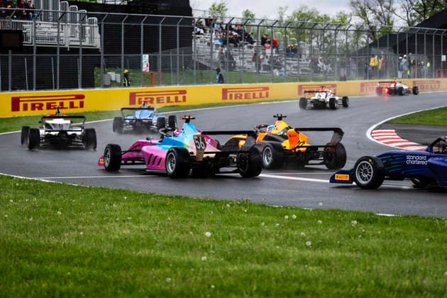 AUTO - F1 ACADEMY 2026 - MONTREAL Start of the race during the 2nd round of the 2026 F1 Academy from May 22 to 24, 2026 on the Circuit Gilles Villeneuve, in MontrÃ al, Canada - MontrÃ alCanada  Copyright: xCharlyxLopezx