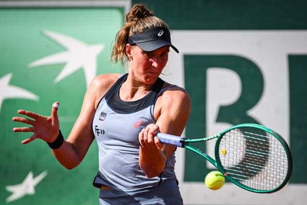 May 24, 2026, Paris, France, France: Beatriz HADDAD MAIA of Brazil during the first day of the Roland-Garros 2026, French Open 2026, Grand Slam tennis tournament at Roland-Garros Stadium on May 24, 2026 in Paris, France. Roland Garros 2026 - Day 1  - ZUMAm308 20260524_zsp_m308_052 Copyright: xMatthieuxMirvillex