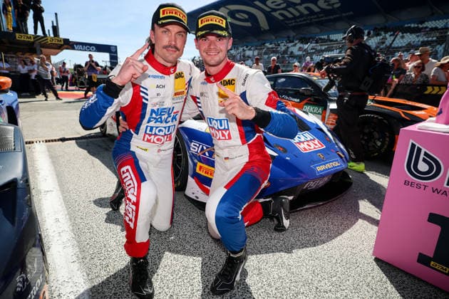 ADAC GT Masters, 3. + 4. Rennen Zandvoort 2026 63 Lamborghini Huracan GT3 EVO 2, LIQUI MOLY Team Engstler Motorsport: Finn Zulauf, Felix Hirsiger - picture by Gruppe C Photography Zandvoort Circuit Park Zandvoort Noord-Holland Netherlands Copyright: xGruppexCxPhotographyx