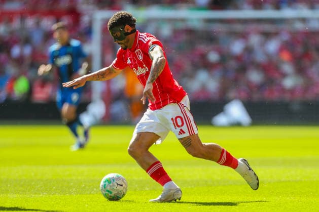 Nottingham Forest v AFC Bournemouth, Premier League Morgan Gibbs-White Of Nottingham Forest in action during the Nottingham Forest v AFC Bournemouth Premier League match at the City Ground, West Bridgford, England on 23 May 2026 Credit: Lee Keuneke Every Second Media Editorial use only. All images are copyright Every Second Media Limited. No images may be reproduced without prior permission. All rights reserved. Premier League and Football League images are subject to licensing agreements with Football DataCo Limited. see https: www.football-dataco.com Copyright: xIMAGO EveryxSecondxMediax ESM-2007-0055 LeexKeunekex xEveryxSecondxMediax