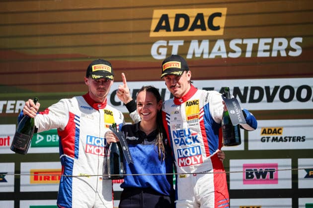 ADAC GT Masters, 3. + 4. Rennen Zandvoort 2026 63 Lamborghini Huracan GT3 EVO 2, LIQUI MOLY Team Engstler Motorsport: Finn Zulauf, Felix Hirsiger - picture by Gruppe C Photography Zandvoort Circuit Park Zandvoort Noord-Holland Netherlands Copyright: xGruppexCxPhotographyx