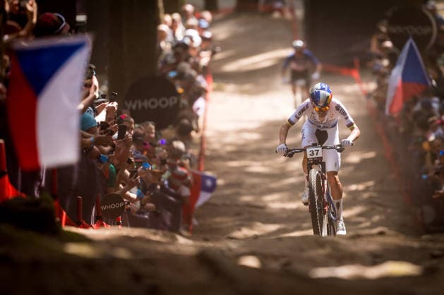 World Cup cross country mountain elite men s race, Vysocina Arena, Nove Mesto na Morave, May 24, 2026. Tom Pidcock from United Kingdom. (CTKxPhoto JaroslavxSvoboda) CTKPhotoP2026052404911  CTKPhotoP2026052404911