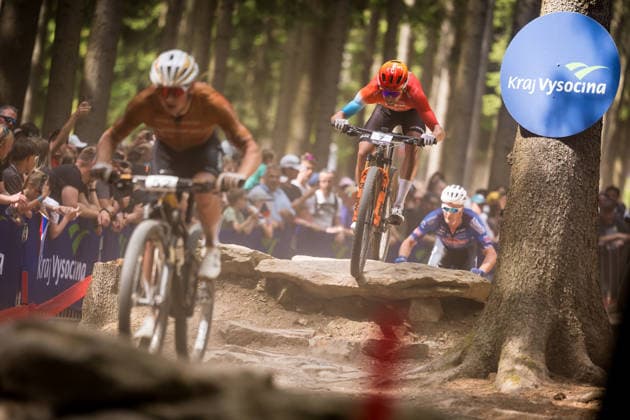 World Cup cross country mountain elite men s race, Vysocina Arena, Nove Mesto na Morave, May 24, 2026. Ondrej Cink from Czech republic. (CTKxPhoto JaroslavxSvoboda) CTKPhotoP2026052404916  CTKPhotoP2026052404916