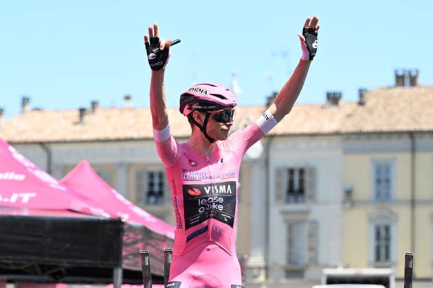 24-05-2026 Giro D italia; Tappa 15 Voghera - Milano; 2026, Visma - Lease A Bike; Vingegaard, Jonas; Voghera; 