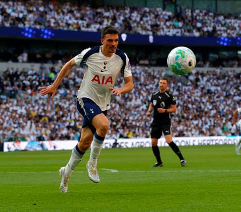 Tottenham Hotspur v Everton, London, UK - 24 May 2026 Joao Palhinha of Tottenham Hotspur during the Premier League match between Tottenham Hotspur and Everton at Tottenham Hotspur Stadium, London on 24 May 2026 ( London Tottenham Hotspur Stadium London England Copyright: xTomxCusden PPAUKx PPA-277285
