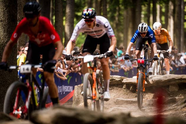 World Cup cross country mountain elite men s race, Vysocina Arena, Nove Mesto na Morave, May 24, 2026. Dario Lillo from Switzerland. (CTKxPhoto JaroslavxSvoboda) CTKPhotoP2026052404913  CTKPhotoP2026052404913