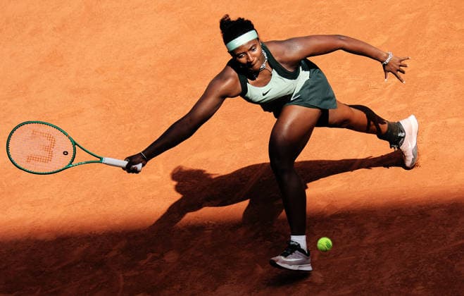 TENNIS - French Open 2026 PARIS,FRANCE,24.MAY.26 - TENNIS - WTA, Tennis Damen Tour, French Open, Roland Garros, Grand Slam. Image shows Hailey Baptiste (USA).  GEPAxpictures xMatthiasxHauer
