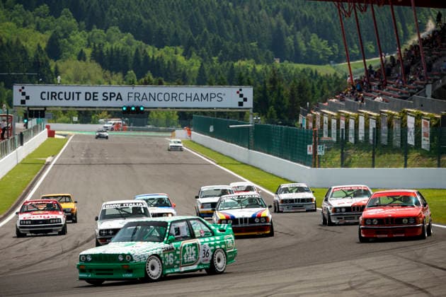 LE MANS CLASSIC SERIES 2026 - SPA-CLASSIC 36 VERHAEGH Mark (nld), BMW M3 E30 1992, Group A2, Heritage Touring Cup 2, action during the 2026 Spa-Classic, 2nd round of the Le Mans Classic Series 2026, from May 22 to 24 in Circuit de Spa-Francorchamps, in Stavelot, Belgium - StavelotBelgium  Copyright: xGREGORYxLENORMANDx