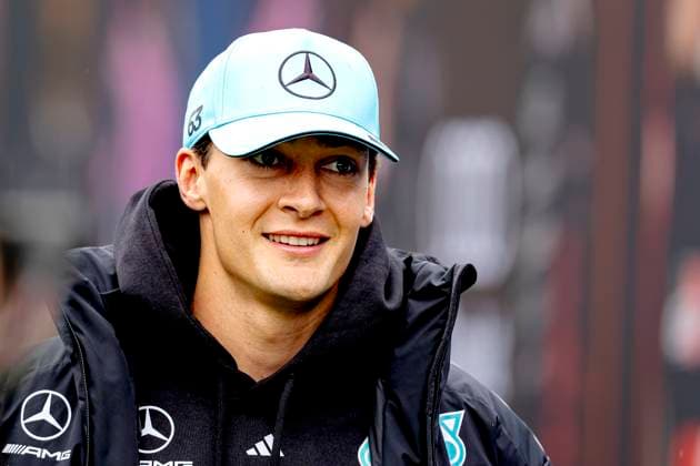 MONTREAL Formula 1 driver George Russell of Mercedes AMG Petronas Formula One Team during the Formula 1 Canada Race at the Circuit Gilles Villeneuve on May 24, 2026 in Montreal, Canada Photo by DeFodi Images