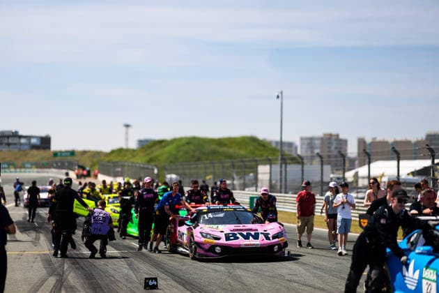 DTM, 3. + 4. Rennen Zandvoort 2026 14 Ferrari 296 GT3 EVO, EMIL FREY RACING: Matteo Cairoli, 64 Ford Mustang GT3, HRT Ford Racing: Finn Wiebelhaus- picture by Gruppe C Photography Zandvoort Circuit Park Zandvoort Noord-Holland Netherlands Copyright: xGruppexCxPhotographyx