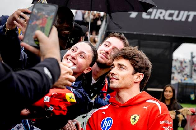 MONTREAL Formula 1 driver Charles Leclerc of Scuderia Ferrari HP during the Formula 1 Canada Race at the Circuit Gilles Villeneuve on May 24, 2026 in Montreal, Canada Photo by DeFodi Images