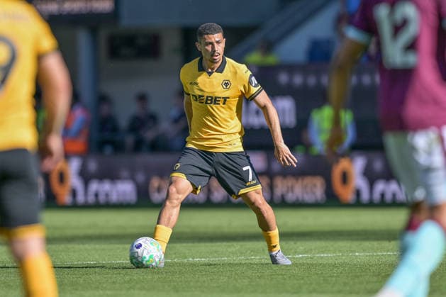24th May 2026; Turf Moor, Burnley, Lancashire, England; Premier League Football, Burnley versus Wolverhampton Wanderers; Andre of Wolverhampton Wanderers with the ball LeexDurkin