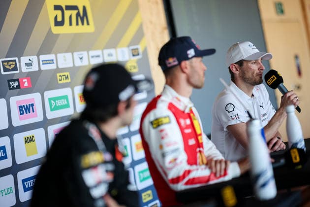 DTM, 3. + 4. Rennen Zandvoort 2026 11 BMW M4 GT3 Evo, Schubert Motorsport: Marco Wittmann, 69 Ferrari 296 GT3 EVO, EMIL FREY RACING: Thierry Vermeulen- picture by Gruppe C Photography Zandvoort Circuit Park Zandvoort Noord-Holland Netherlands Copyright: xGruppexCxPhotographyx