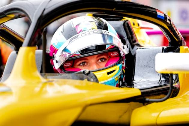 MONTREAL Lego Formula Academy driver Esmee Kosterman during the Formula 1 Canada F1 Academy at the Circuit Gilles Villeneuve on May 24, 2026 in Montreal, Canada Photo by DeFodi Images