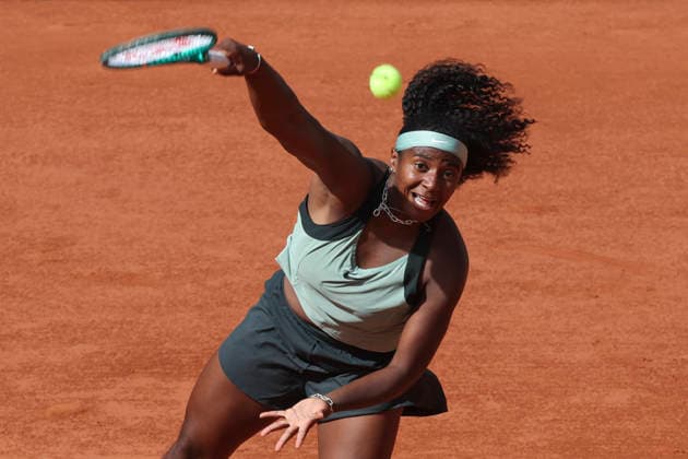TENNIS : Roland Garros 2026 - 24 05 2026 Hailey Baptiste (USA) Vs Barbora Krejcikova (CZE) ParisFrance  Copyright: xMichaelxBaucherx
