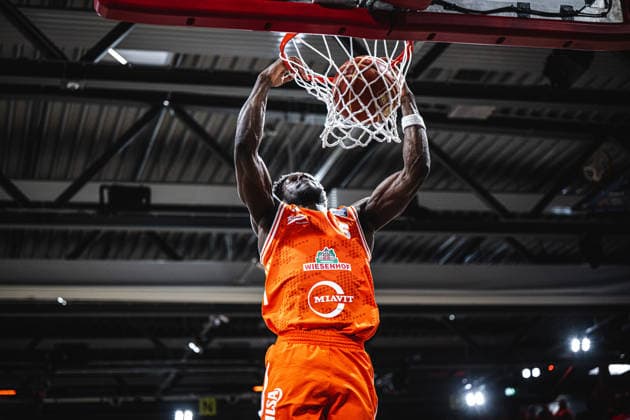 1 Basketball Bundesliga, easyCredit BBL, Season 2025 2026, Men, Playoffs, Quarterfinals, Game 4, 24 05 2026, RASTA Vechta ALBA Berlin TJ Bamba 5 RASTA Vechta at Dunk Vechta RASTA Dome Lower Saxony Germany