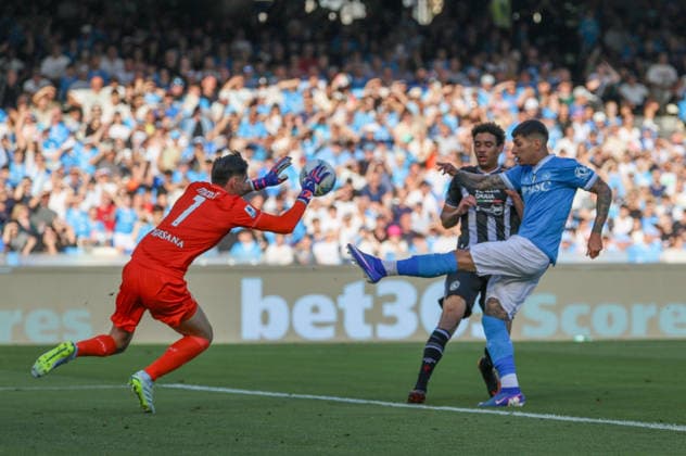 Serie A football match - 2025 26 Napoli vs. Udinese Alex Meret of SSC Napoli During the football match on May 24, 2026, valid for the Italian Serie A - 2025 26 championship in Naples at the Diego Armando Maradona Stadium between SSC Napoli and FC Udinese. Pictured: NAPOLI stadio Diego Armando Maradona CAMPANIA ITALIA Copyright: xFABIOxSASSO FPAxFabioxSassox 2L8A0126