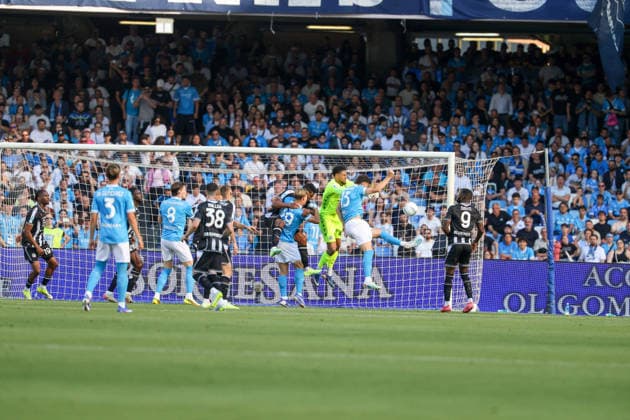 May 24, 2026, Napoli, Campania, ITALIA: Amir Rramani of SSC Napoli During the football match on May 24, 2026, valid for the Italian Serie A - 2025 26 championship in Naples at the Diego Armando Maradona Stadium between SSC Napoli and FC Udinese..Pictured: Serie A Football Match - 2025 26 Napoli Vs. Udinese  - ZUMAs236 20260524_aap_s236_013 Copyright: xFabioxSassox