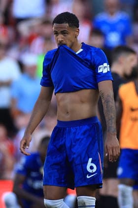 Sunderland v Chelsea Premier League Levi Colwill of Chelsea looks dejected at full time during the Premier League match at the Stadium of Light, Sunderland 24 05 2026 UK Newspapers OUT Copyright: xFredxPalmerx FIL-23471-0126