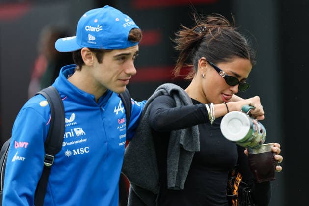 F1 Grand Prix of Canada MONTREAL, QUEBEC - MAY 24 : Franco Colapinto of Argentina and Alpine F1 team arrives in the paddock with his girlfriend Maia Reficcofor the F1 Grand Prix of Canada at Circuit Gilles Villeneuve in Montreal, Quebec, Canada on May 24, 2026. Mert Alper Dervis Anadolu Quebec Canada. Editorial use only. Please get in touch for any other usage.  Copyright: x2026xAnadoluxMertxAlperxDervisx