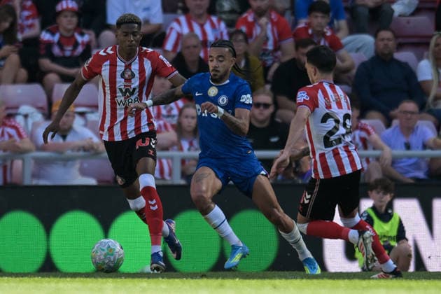 Sunderland v Chelsea - Premier League Malo Gusto of Chelsea FC during the Premier League match between Sunderland and Chelsea at the Stadium Of Light in Sunderland, United Kingdom, on May 24, 2026. Sunderland Tyne and Wear United Kingdom  Copyright: xMIxNewsx originalFilename:fletcher-sunderla260524_npiWQ.jpg