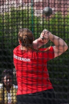 Fränkisch Crumbach on May 24, 2026 Hammer Throw Meeting in Fränkisch Crumbach , HAM Women, women A , age group from 2003 v l , Copyright: JoaquimxFerreira