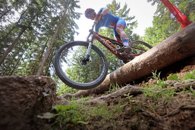 World Cup cross country mountain elite men s race, Vysocina Arena, Nove Mesto na Morave, May 24, 2026. Jan Zatloukal from Czech republic. (CTKxPhoto LiborxPlihal) CTKPhotoP2026052405466  CTKPhotoP2026052405466