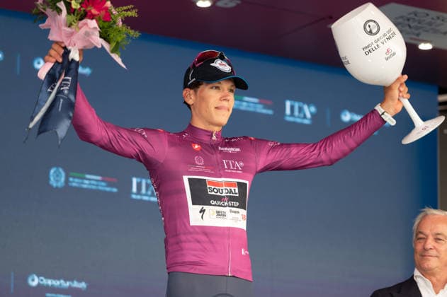 IPA85043978 - Paul Magnier (Soudal Quick-Step) during the 15th stage of Giro d Italia 2026 in Milan, Italy, on may 24, 2026  Copyright: xSilviaxColombo IPAxSportx xx 85043978