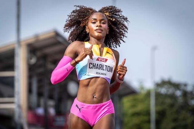 REHLINGEN , GERMANY - MAY 24: Anthaya Charlton (BAH Die Bahamas) during the 61. Internationales Pfingstsportfest on 24.05.2026 at the Bungertstadion in Rehlingen-Siersburg (Saarland Deutschland). Saarland Deutschland Copyright: xLeahxKohringx