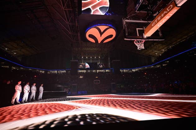 Olympiacos Piraeus v Real Madrid Euroleague Final Four general view of Telekom Center Athens during the Euroleague match, Final Four, Final game between Olympiacos Piraeus v Real Madrid played at ATHENS Telekom Center Athens Stadium on May 24nd 2026 in Athens Greece Athens Greece Basketball Copyright: xAgenciaxLOFx