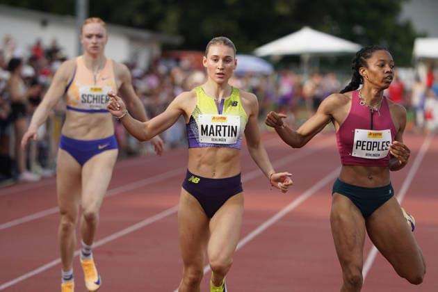 Rehlingen, Leichtathletik, athletics, Track and Field, 601 International Whitsun Sports Festival, Rehlingen 24 5 2025, Bungerstadion Rehlingen Siersburg, 400m Women Johanna Martin Germany