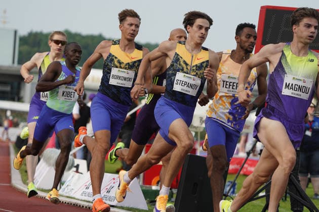Rehlingen, Leichtathletik, athletics, Track and Field, 61 International Whitsun Sports Festival, 24 05 2026, Bungerstadion Rehlingen Siersburg, 800m Men, Alexander Stepanov, Germany, Germany GER,
