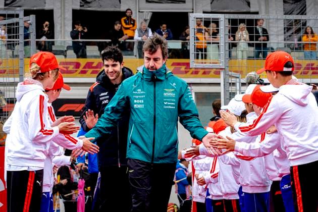 MONTREAL Formula 1 driver Fernando Alonso of Aston Martin Aramco Formula 1 Team during the Formula 1 Canada Race at the Circuit Gilles Villeneuve on May 24, 2026 in Montreal, Canada Photo by DeFodi Images