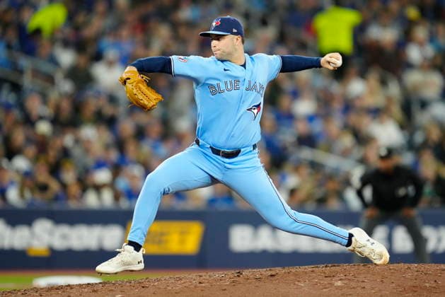 May 25, 2026, Toronto, On, Canada: Toronto Blue Jays pitcher Mason Fluharty (68) throws during fifth inning MLB, Baseball Herren, USA baseball action against the Pittsburgh Pirates after a pitching change in Toronto on Sunday, May 24, 2026. Canada News - May 25, 2026  - ZUMAc35_ 20260525_zaf_c35_013 Copyright: xFrankxGunnx