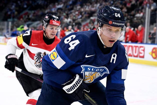 LKS 20260524 Mikael Granlund of Finland during the 2026 IIHF Ice hockey, Eishockey World Championships preliminary round group A match between Finland and Austria in Zurich on May 24, 2026. - RONI REKOMAA Zürich Switzerland pF60Zb9s80Y  Copyright: xRonixRekomaax pF60Zb9s80Y