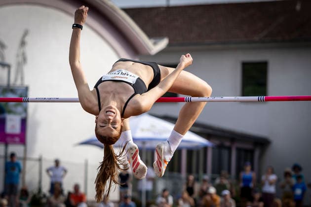 REHLINGEN , GERMANY - MAY 24: Annie Stapleton (AUS Australien) during the 61. Internationales Pfingstsportfest on 24.05.2026 at the Bungertstadion in Rehlingen-Siersburg (Saarland Deutschland). Saarland Deutschland Copyright: xLeahxKohringx