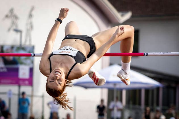 REHLINGEN , GERMANY - MAY 24: Annie Stapleton (AUS Australien) during the 61. Internationales Pfingstsportfest on 24.05.2026 at the Bungertstadion in Rehlingen-Siersburg (Saarland Deutschland). Saarland Deutschland Copyright: xLeahxKohringx