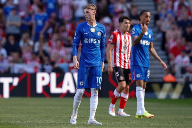 Sunderland v Chelsea, Premier League Cole Palmer of Chelsea during the Sunderland v Chelsea Premier League match at the Stadium of Light, Sunderland, England on 24 May 2026 Credit: Craig Cowan Every Second Media Editorial use only. All images are copyright Every Second Media Limited. No images may be reproduced without prior permission. All rights reserved. Premier League and Football League images are subject to licensing agreements with Football DataCo Limited. see https: www.football-dataco.com Copyright: xIMAGO EveryxSecondxMediax ESM-2012-0126 CraigxCowanx xEveryxSecondxMediax