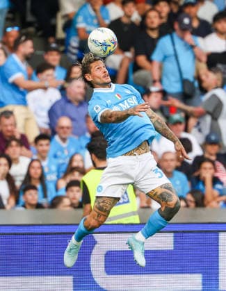 May 24, 2026, Napoli, Campania, ITALIA: Pasquale Mazzocchi of SSC Napoli During the football match on May 24, 2026, valid for the Italian Serie A - 2025 26 championship in Naples at the Diego Armando Maradona Stadium between SSC Napoli and FC Udinese..Pictured: Serie A Football Match - 2025 26 Napoli Vs. Udinese  - ZUMAs236 20260524_aap_s236_068 Copyright: xFabioxSassox
