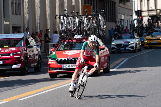 CYCLING - Giro d Italia - Stage 15 - Voghera - Milan Photo by IPA ABACAPRESS.COM85045024 - Diego Pablo Sevilla, TEAM POLTI VISITMALTA during the 15th stage of Giro d Italia 2026 in Milan, Italy, on may 24, 2026 Milan Italy  Copyright: xIPAxSport ABACAx