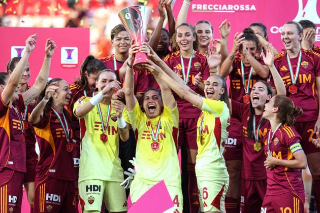 Football, Women, Coppa Italia, Final, Juventus Turin - AS Roma