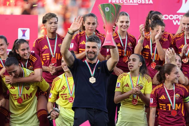 Vicenza 24 05 2026 - finale Coppa Italia femminile Juventus-Roma foto Image nella foto: Roma 