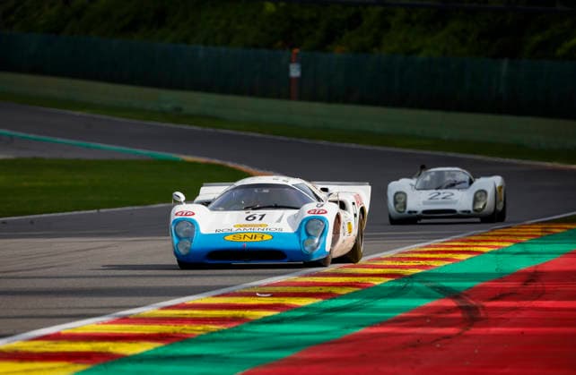 LE MANS CLASSIC SERIES 2026 - SPA-CLASSIC 61 NORMAN Jim (usa), Lola T70 Mk.3B Spyder 1970, Proto 1 +2L, Classic Endurance Racing 1, action during the 2026 Spa-Classic, 2nd round of the Le Mans Classic Series 2026, from May 22 to 24 in Circuit de Spa-Francorchamps, in Stavelot, Belgium - StavelotBelgium  Copyright: xGREGORYxLENORMANDx